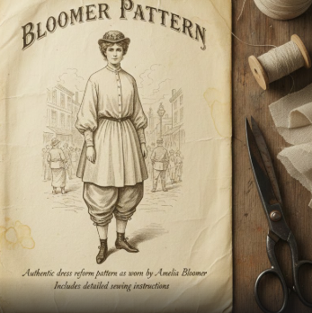 Bloomer Costume Pattern