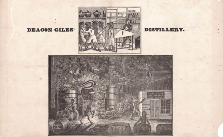 Inquire at Amos Giles' Distillery