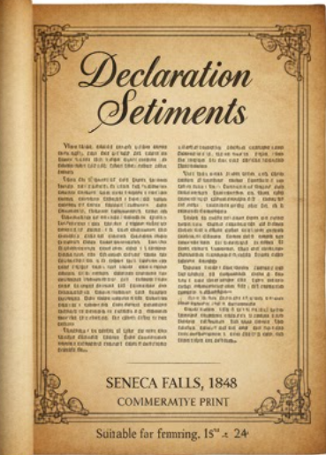 Seneca Falls Poster